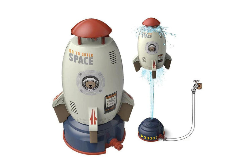 Interactive Outdoor Rocket Water Pressure Launcher Toy