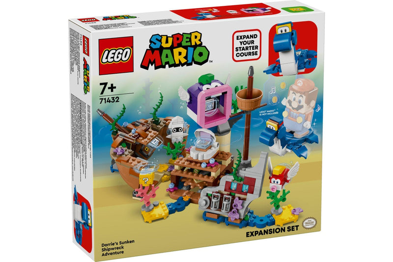 LEGO Super Mario: Dorrie's Sunken Shipwreck Adventure - (71432)