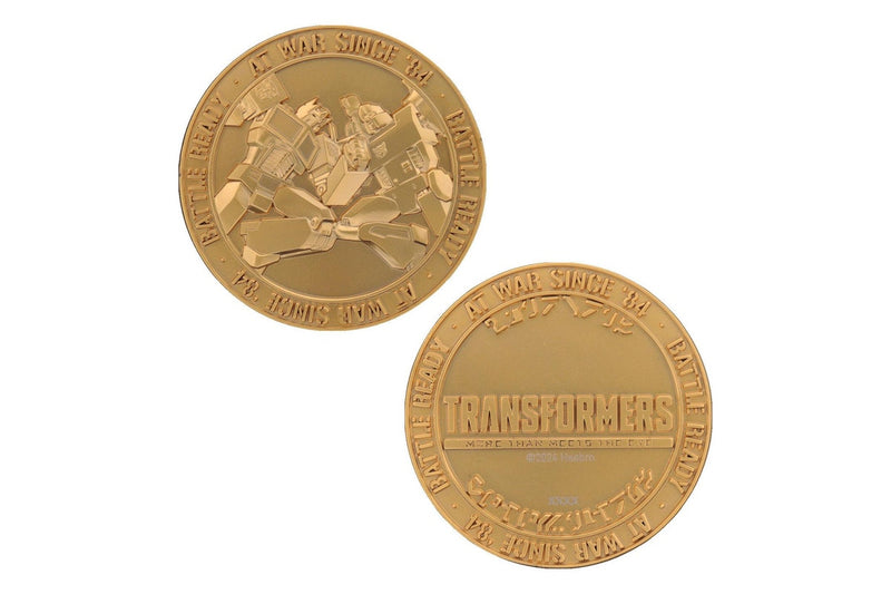 Transformers - 24k Gold Plated Coin