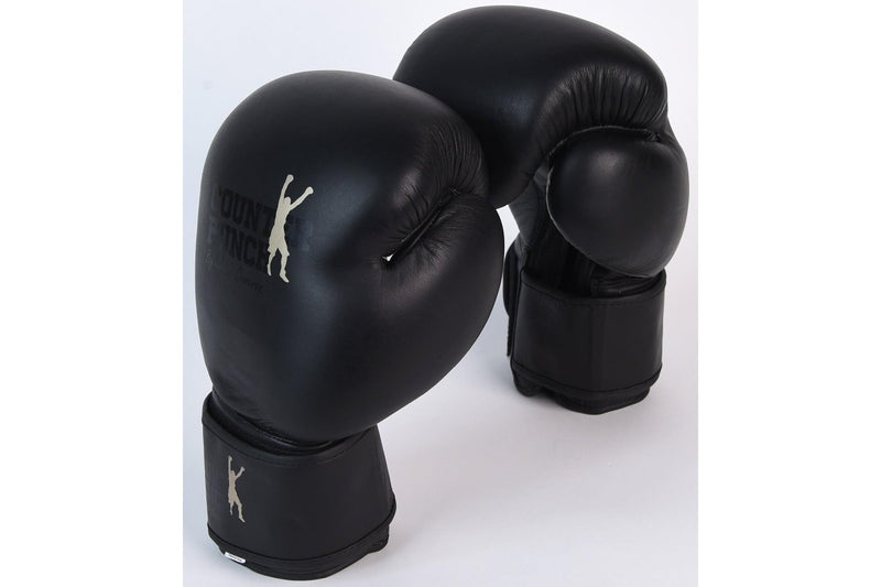 Counterpunch Night Rider Limited Edition Black Leather Gloves - 12oz