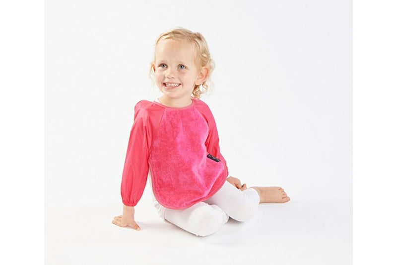 Mum 2 Mum: Sleeved Wonder Bib (Small) - Cerise