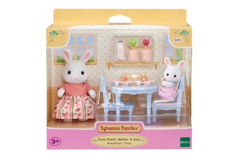 Sylvanian Families: Snow Rabbit - Breakfast Table