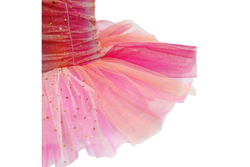 Pink Poppy: Vibrant Vacation - Party Tutu (Size: 5-6)