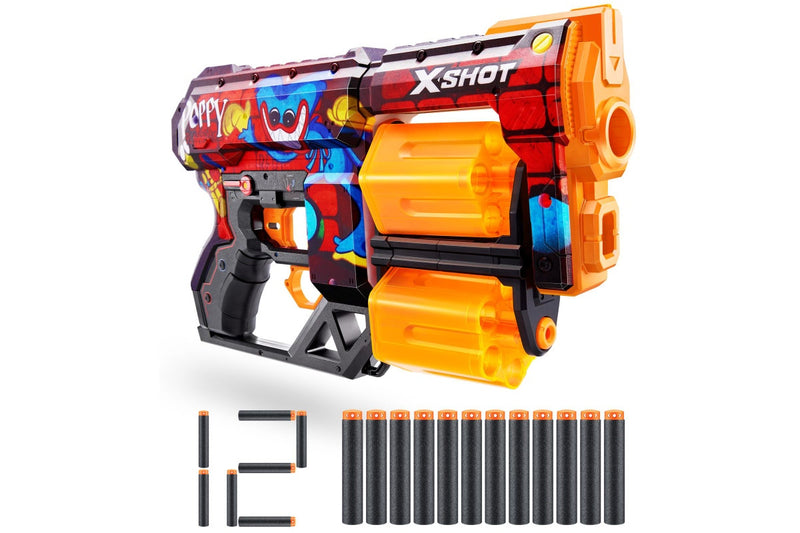 Zuru: X-Shot Skins Dread Blaster - Poppy Playtime (Toony)