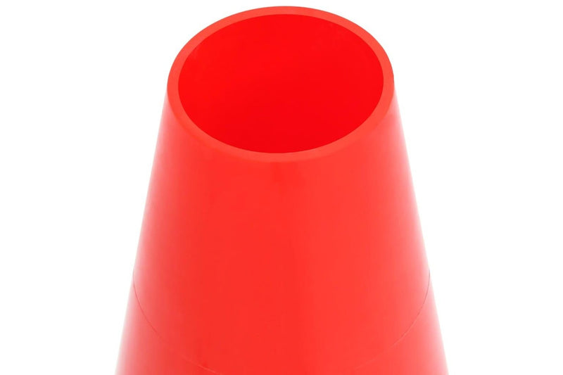 Reflective Traffic Cones 20 pcs Red and White 50 cm vidaXL