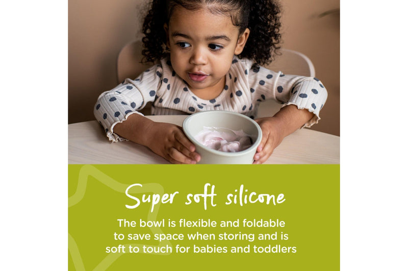 Tommee Tippee: Silicone Suction Bowl and Spoon - Pink