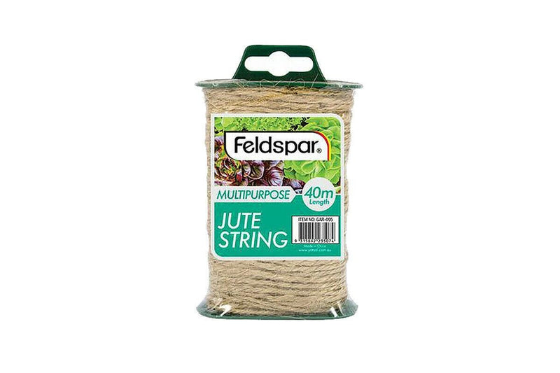 Ozstock 2Pcs DIY Craft Brown Biodegradable Natural Fibre 40Meters Jute String Twine Rope