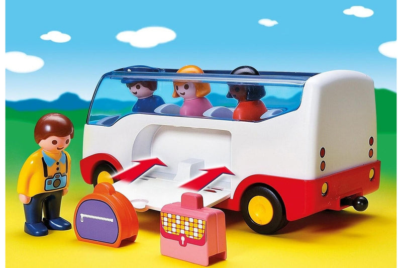 Playmobil: 1.2.3 Airport Shuttle Bus (6773)