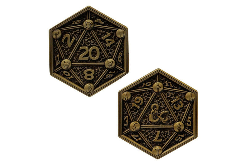 Dungeons & Dragons: Class Cards and D20 Flip Coin