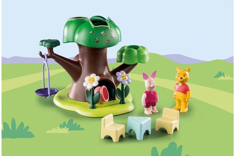 Playmobil: 1.2.3 & Disney - Winnie's & Piglet's Tree House (71316)