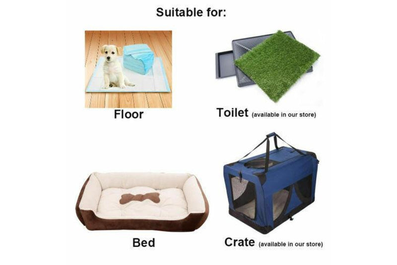 Ozstock 400 Pads Pet Toilet Training Pads Puppy Dog Cat Indoor 60x60cm Super Absorben