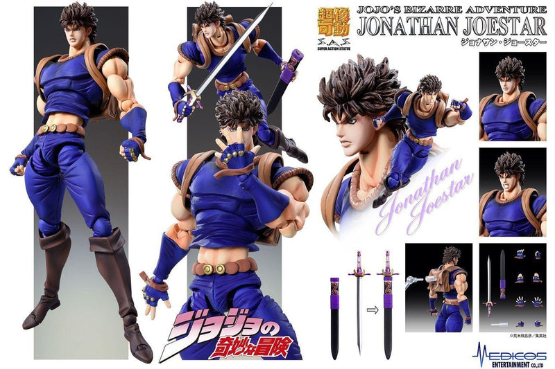 JoJo's Bizarre Adventure 1: Jonathan Joestar - Super Action Statue