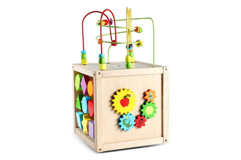 Classic World Multi Activity Cube Wooden Toys