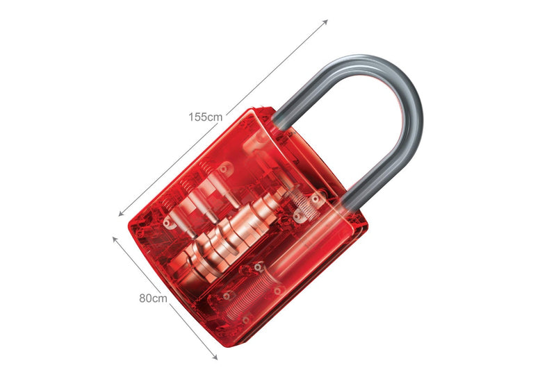 4M: Giant Visible Padlock - Science Kit