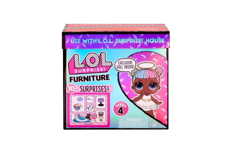 L.O.L Surprise Furniture Kids 4y+ Toy w Sugar Figure Doll Wave 3 Sweet Boardwalk