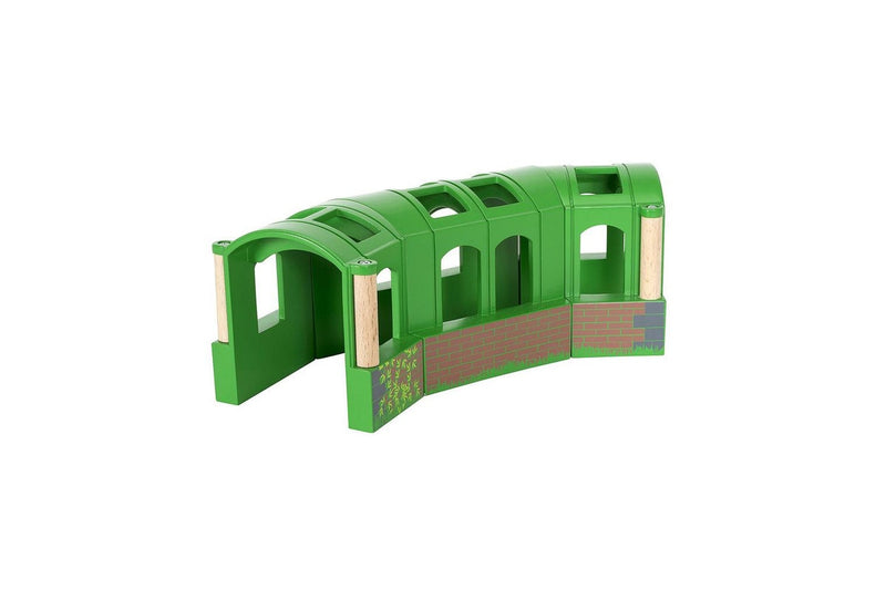 3pc Brio Flexible Train Tunnel Kids Childrens Pretend Play Interactive Toy 3y+