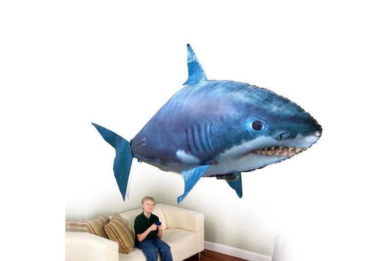 Flying Balloon Air Shark Toy Animal Remote Controlled Gift For Kids Wind Up Toys