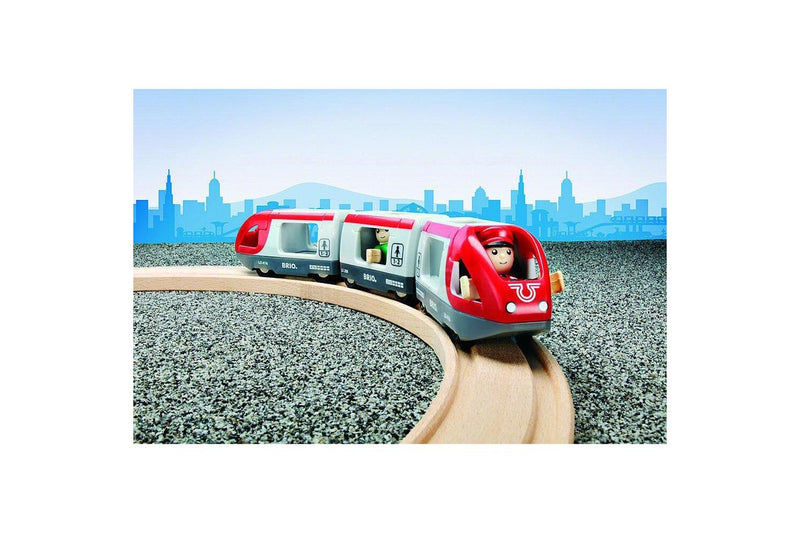 5pc Brio Travel Train Kids Childrens Pretend Play Interactive Toy Playset 3y+