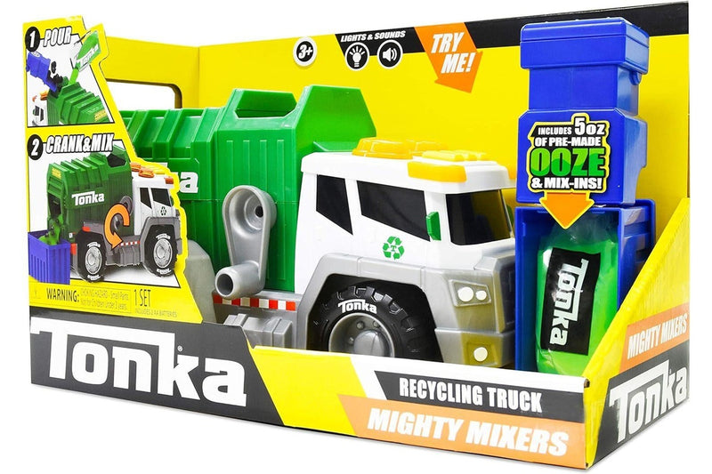 Tonka Mighty Mixers Recycling Toy Truck