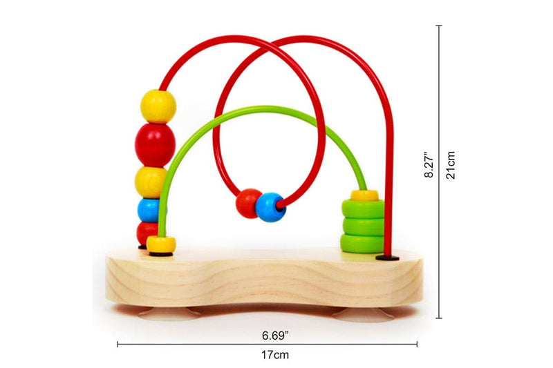 Hape: Double Bubble - Wooden Bead Maze