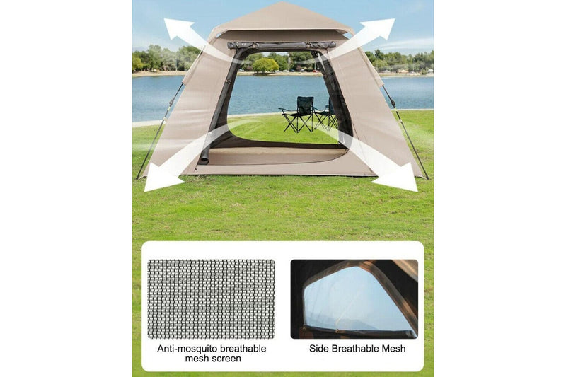 Ozstock 2-in-1 Outdoor Camping Sun Shade Portable Folding Camping Equipment Tent