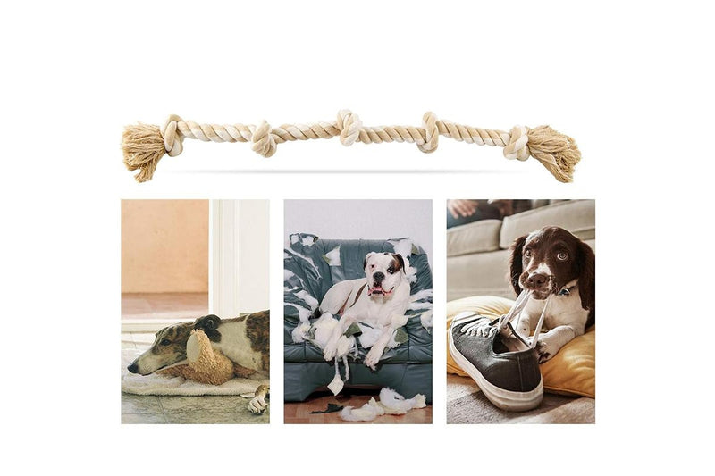 Zoomies Dog Rope Toy - Khaki