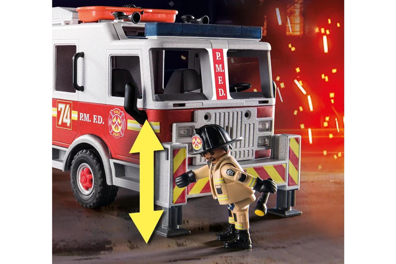 Playmobil: Fire Engine with Tower Ladder (70935)