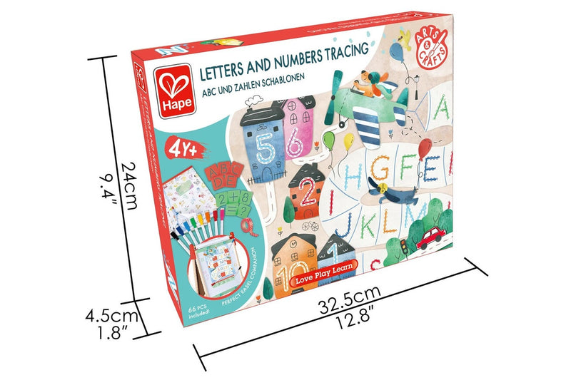 Hape: Letters And Numbers Tracing