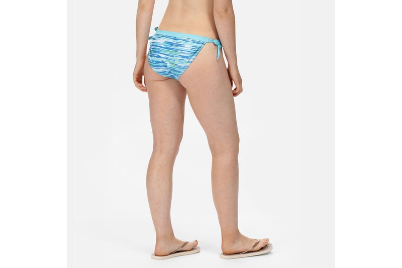 Regatta Womens/Ladies Flavia Brush Stroke Bikini Bottoms (Seascape) (12 UK)