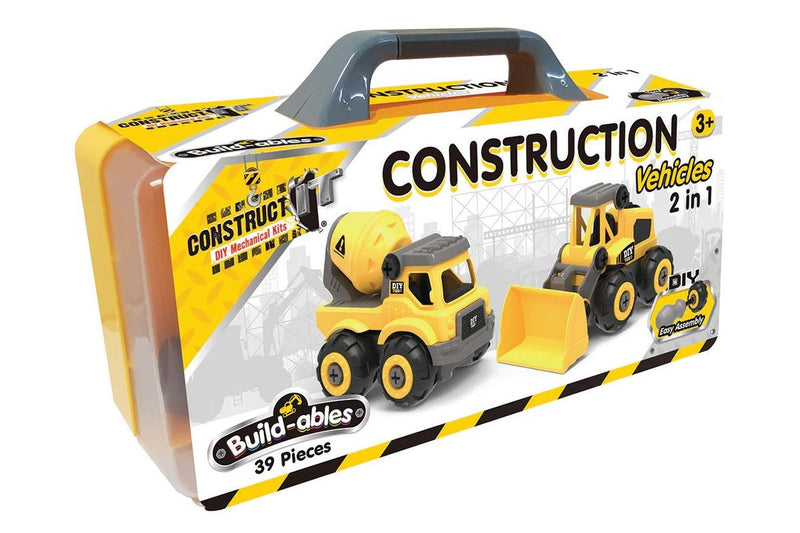 Build-ables: Construction - 2-in-1 Vehicle Playset