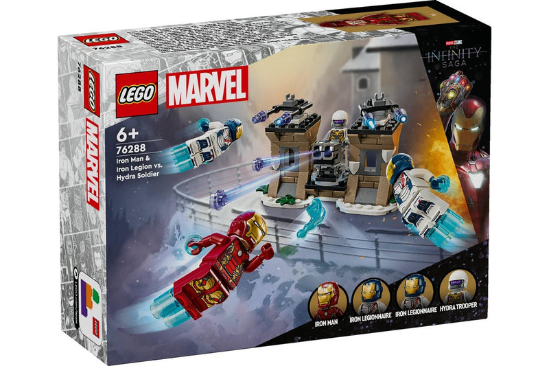 LEGO Marvel: Iron Man & Iron Legion vs. Hydra Soldier - (76288)