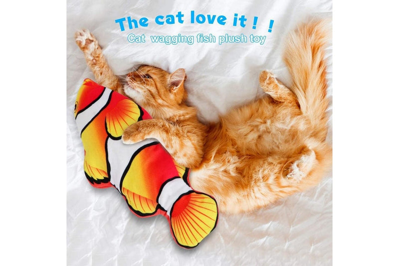 USB Rechargeable Realistic Moving Fish Cat Toys