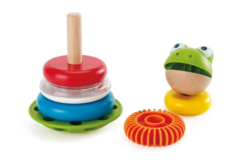 Hape: Mr. Frog - Stacking Rings Set