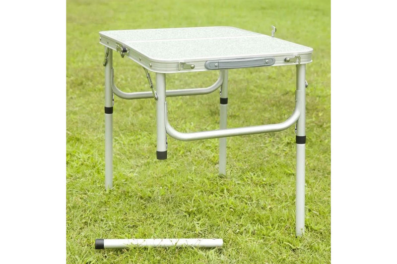 HYPERANNGER Camping Picnic Table with Adjustable Height Legs