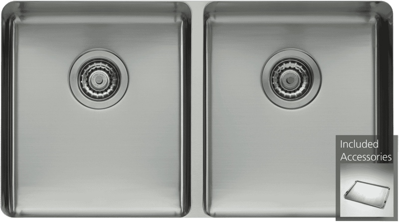 Oliveri Double Bowl Undermount Sink