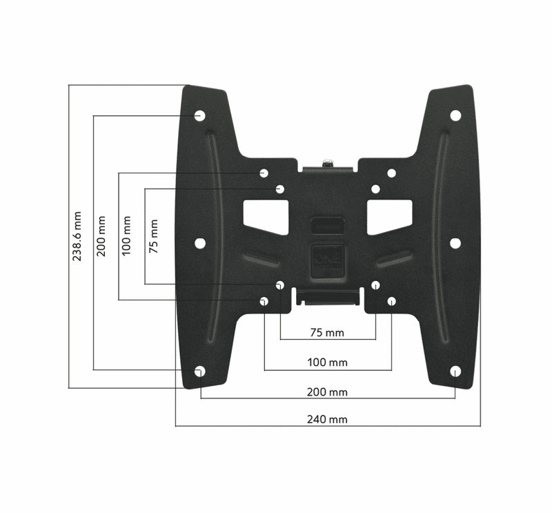 One For All 19-43" Tilt 50kg TV Bracket