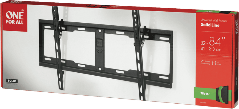 One For All 32-90" Tilt 100kg TV Bracket