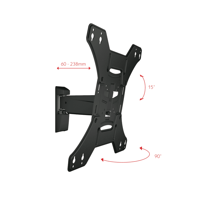 One For All 13-60" Turn90 65kg TV Bracket