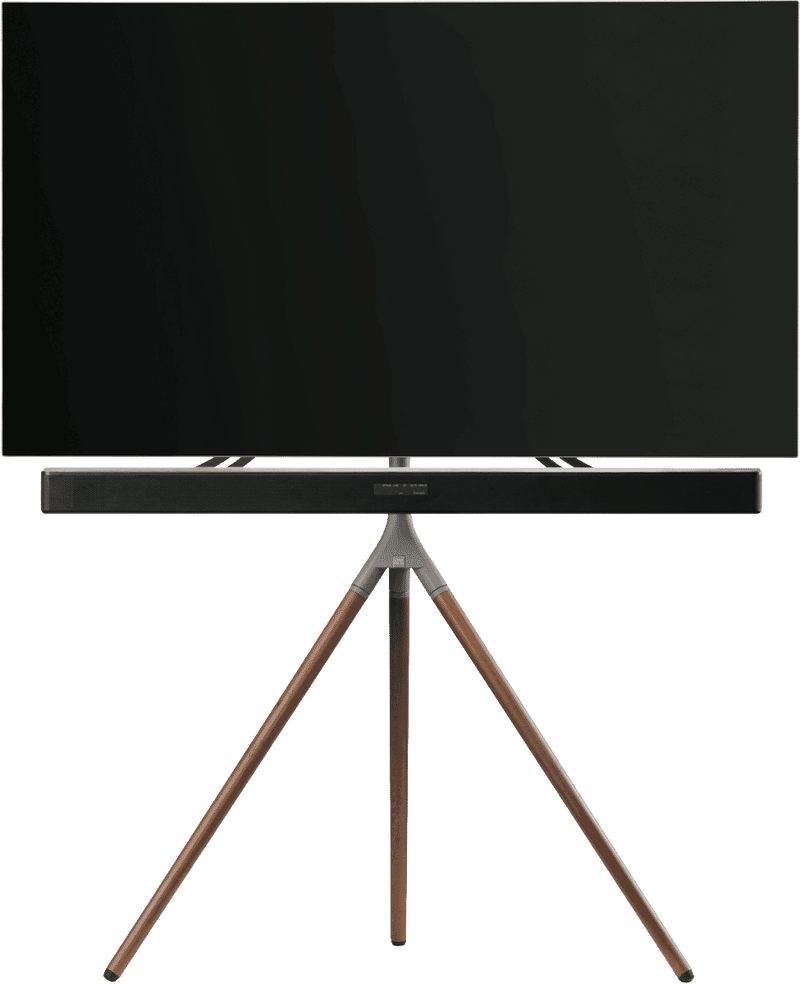 One For All Designer TV & Soundbar Stand - Walnut