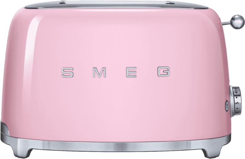 Smeg 50's Style 2 Slice Toaster Pink