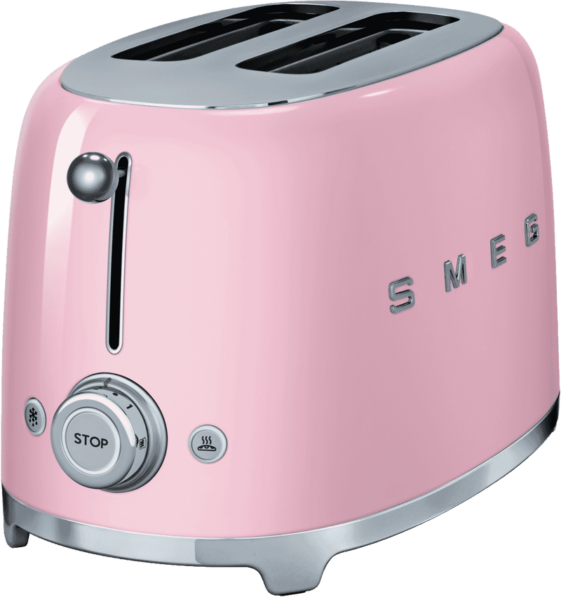 Smeg 50's Style 2 Slice Toaster Pink