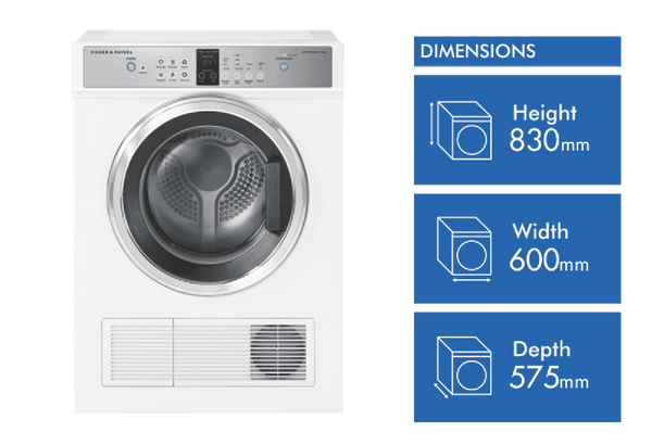 Fisher & Paykel 7kg Sensor Dryer