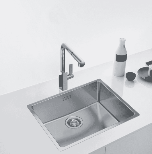 Franke Maris Single 500mm Bowl 3 Way Install Stainless Steel Sink HOF, WWK, FASTFIX, BOXED