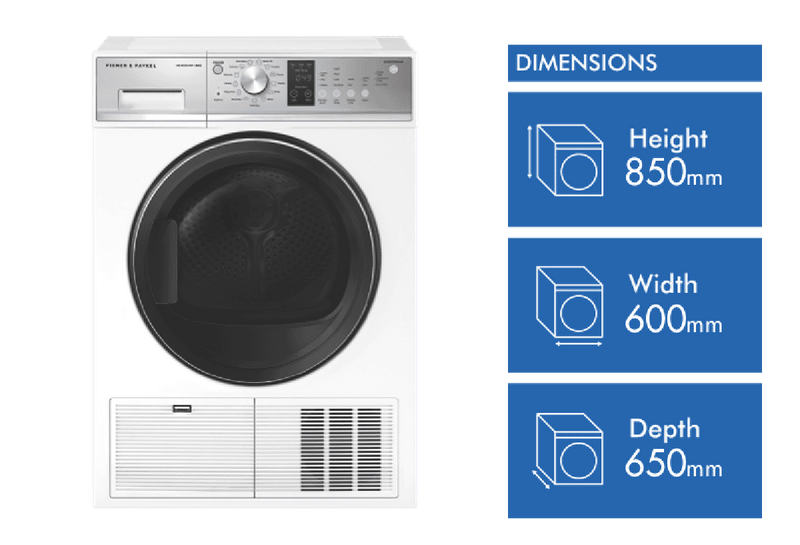 Fisher & Paykel 8kg Heat Pump Dryer