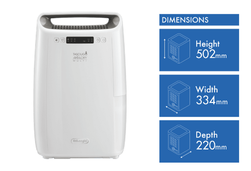 DeLonghi 16L Aria Dry Multi Dehumidifier