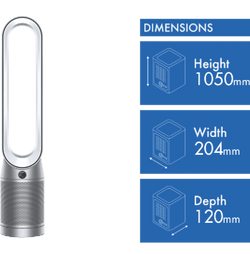 Dyson TP07 Pure cool Tower Fan White/Silver