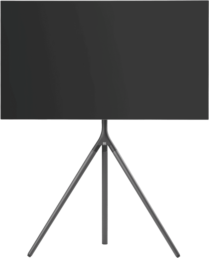 One For All Designer Tripod TV Stand (Titanium Grey)