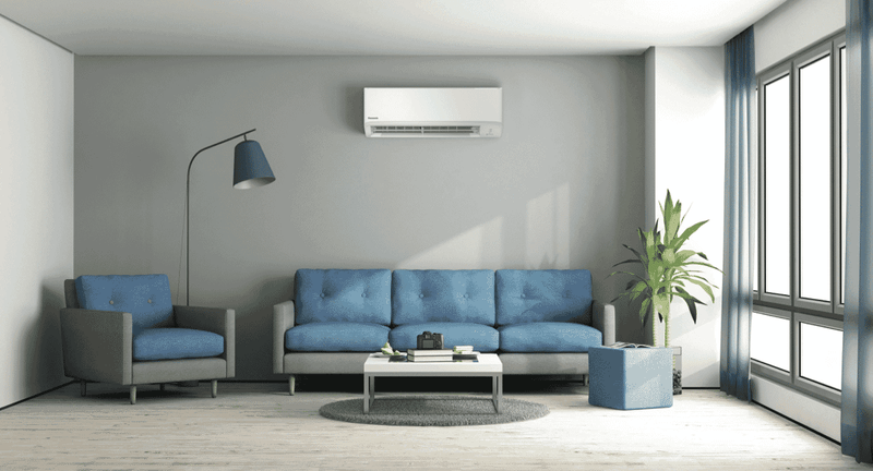 Panasonic C5.0kW H6.0kW Reverse Cycle Split System and Air Purifier