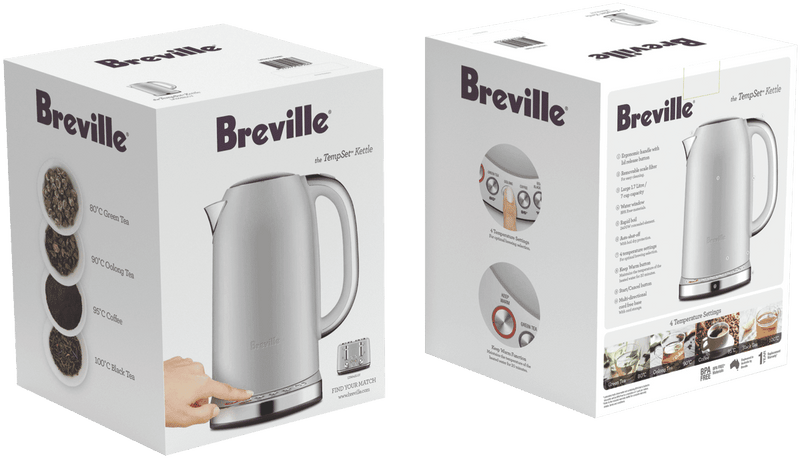 Breville the TempSet Kettle- Light Grey