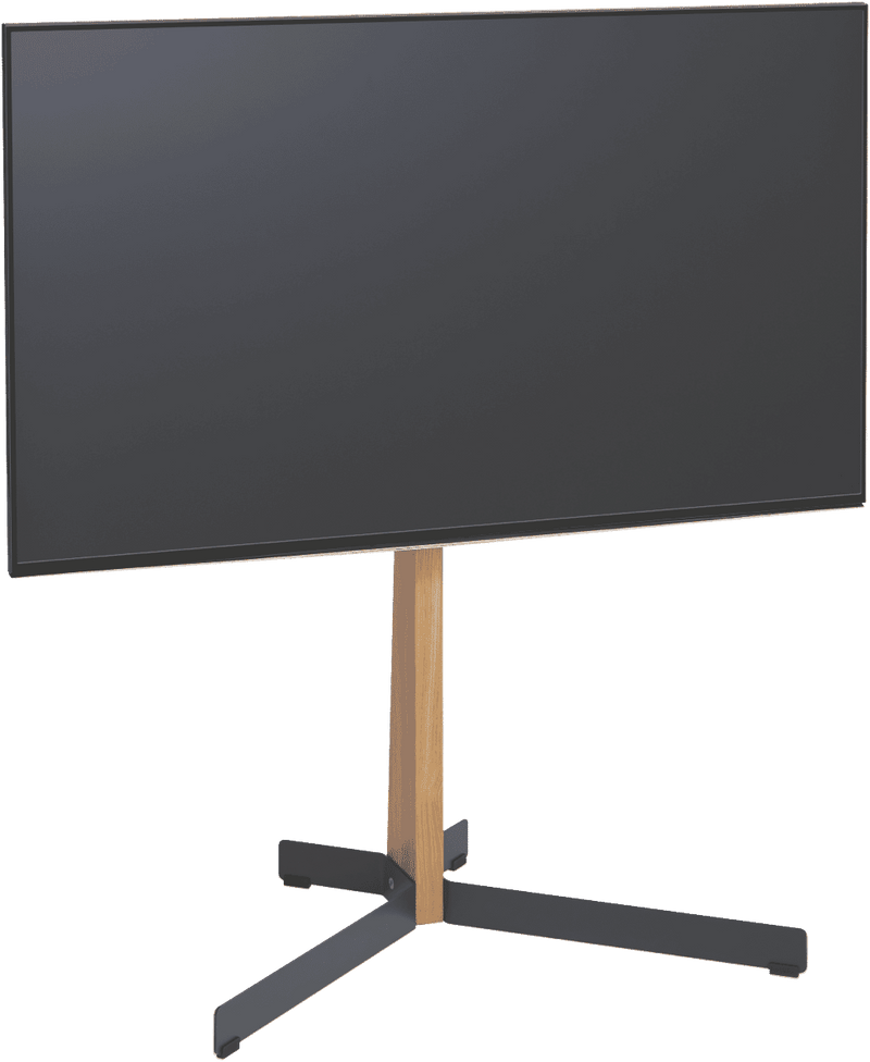 Vogels TV Floor Stand (Up to 77") Black & Oak